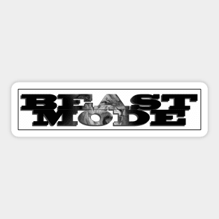 BEAST MODE Sticker